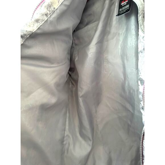 Gerry Girls Puffer Jacket - Size S 7/8 - Camo Print with Pink Accents - Picture 6 of 10